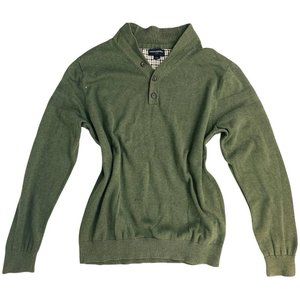 🍓GOBLIN CORE DARK GREEN GRANDPA SWEATER🍓